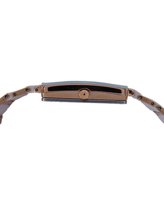 Ivory Grace Ceramic Watch – White Dial & Rose Gold Ceramic Bracelet Edition