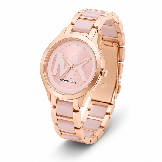 Michael Kors Pyper Rose Gold Blush Watch – Elegant Women's Fashion Timepiece