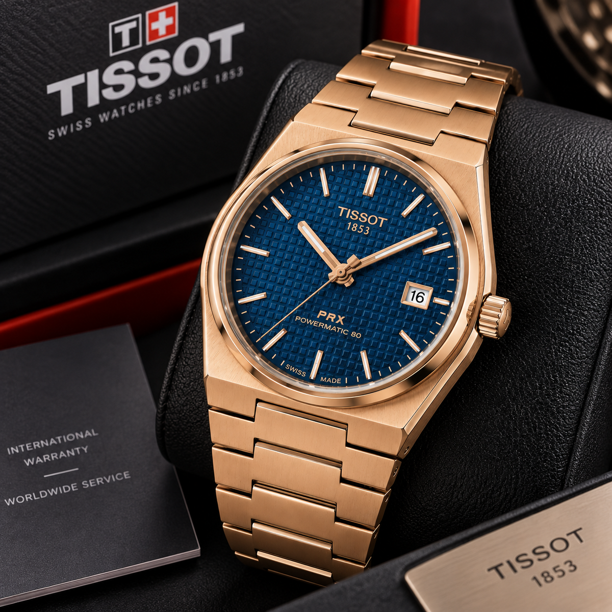 PRX Blue Gold automatic