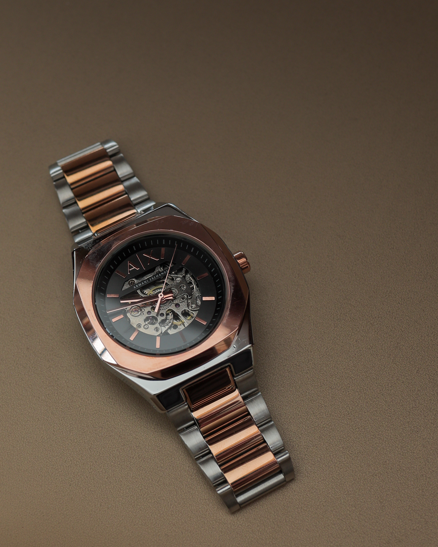 Rose Royale Skeleton Automatic Watch