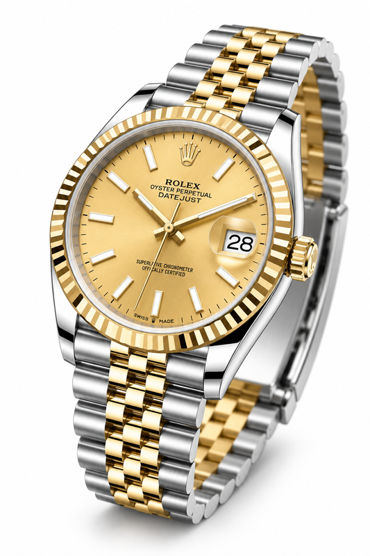 Gold Datejust Watch