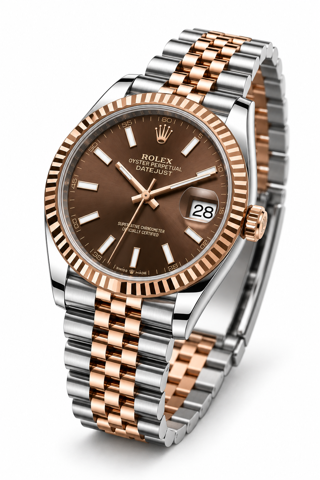 Rose Gold Brown Datejust