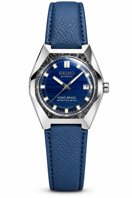 Seiko Blue Dial Automatic Stainless Steel Watch