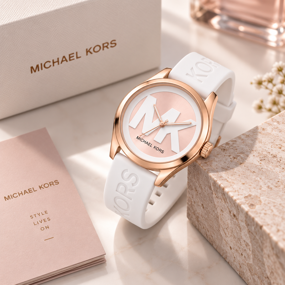 MK Rose White