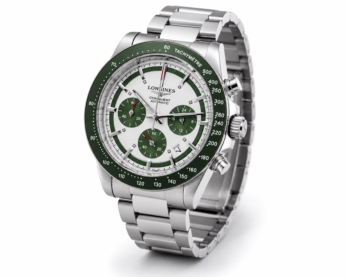 Emerald Apex Chronograph Watch